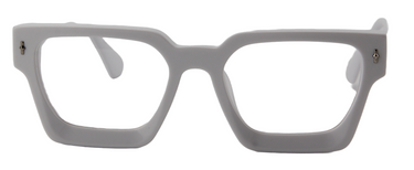 Afro Motif Women Eyeglasses: Zainab - White  - SpecSMART Eye Clinic (Front View)